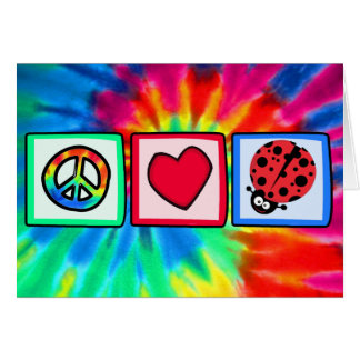 Paix, amour, coccinelles