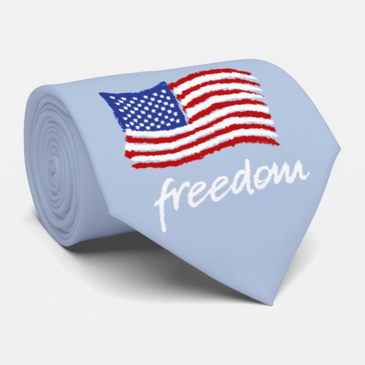 Paix, amour, cravate de liberté (Roulé)