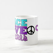 Paix, amour et petits gâteaux ! Pourpre de tasse (Centre)
