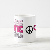 Paix, amour et petits gâteaux ! Tasse (Centre)