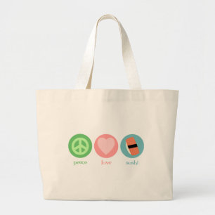 Paix, amour et sac de sushi