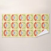 Paix, Amour et Soleil (Serviette de bain)