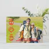 Paix, Amour, Joie - Carte de Noël (Debout devant)