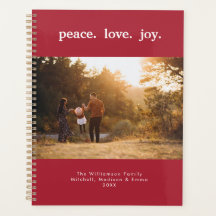 Paix Amour Joie Vacances Noël Famille Photo