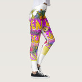 Paix, Amour, Leggings Pickleball (Droite)