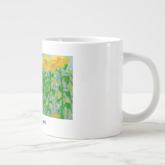 Paix, Amour, Mug de chiots (Droite)