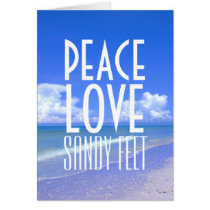 Paix, Amour, Pieds De Sable