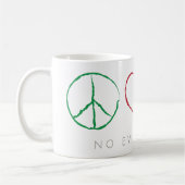 Paix, amour, singes Mugs (Gauche)