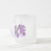 Paix, Be Still floral orchidée mug (Devant gauche)