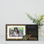 Paix Carte photo de vacances (Debout devant)