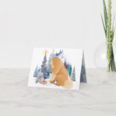 PAIX  Cartes de vacances pour chien Chow Voir à l' (Devant)