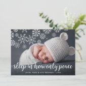 Paix céleste | Carte photo de vacances (Debout devant)