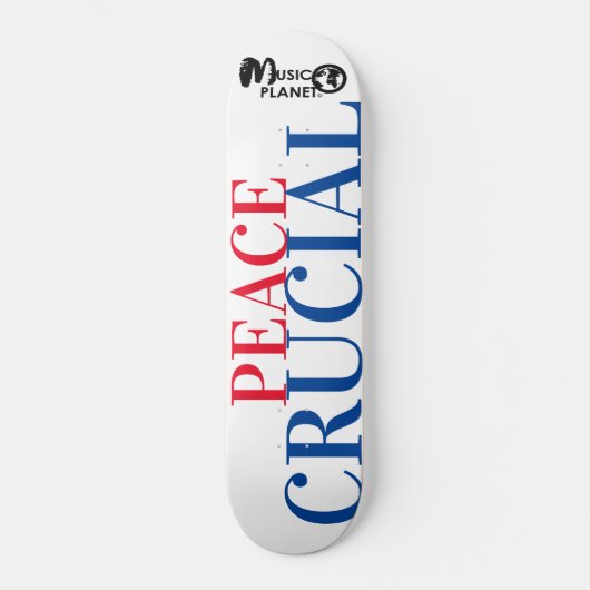 PAIX CRUCIAL Skateboard (Recto)