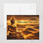 Paix dans la carte postale (Devant / Derrière)