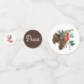 Paix dans NatureTable Confetti (Derrière)