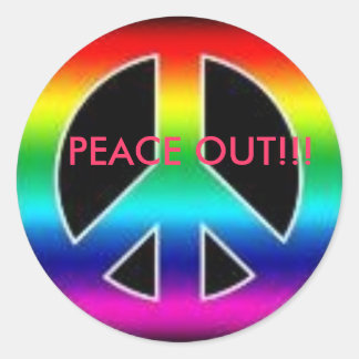 paix en auto-collant génial! !