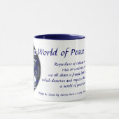 Paix et Amour - Mug (Centre)