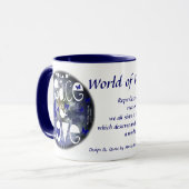Paix et Amour - Mug (Devant gauche)