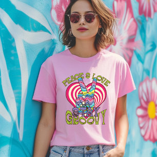 Paix et Amour Séjour T-shirt Super