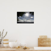 Paix et amour vers la Bible Jude 1:2 Poster (Cuisine)