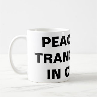 "Paix Et Tranquillité En Christ" Mug Classique