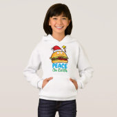 Paix hamburger personnalisable sur terre (Devant entier)