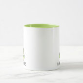 Paix, joie et remue Mug (Centre)