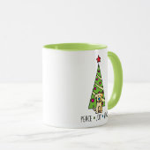 Paix, joie et remue Mug (Devant droit)