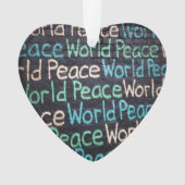 Paix Mondiale Amour Coloré Pacifique (devant)