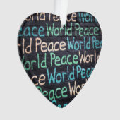 Paix Mondiale Amour Coloré Pacifique (devant)