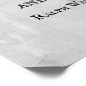 Paix, pas guerre - Affiche de citation Emerson (Coin)