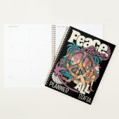 PAIX PLANIFICATIVE AU-DESSUS DE TOUS - STYLE HIPPI (Devant avec enveloppe)