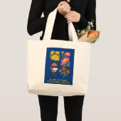 paix pour la Palestine Grote Tote Bag (Voorkant (product))