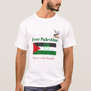 Paix pour la Palestine - T-shirt militant