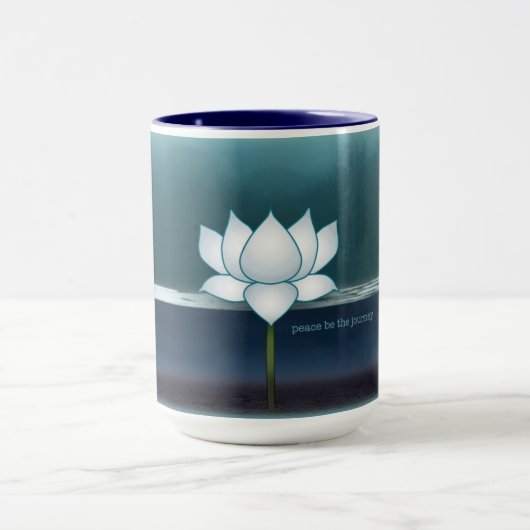 Paix Soit Le Voyage, Mug (Centre)