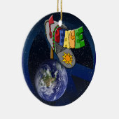 Paix sur des ornements de la terre (Droite)