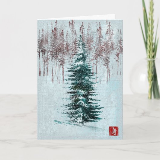 Paix sur la carte de vacances de la terre (Devant)