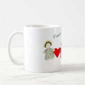 paix sur la tasse de la terre (Gauche)
