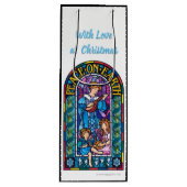 Paix sur le sac de cadeau de bouteille de (Devant)