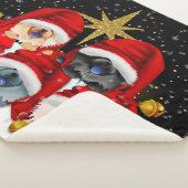 PAIX SUR TERRE  5 chows couverture SHERPA (3/4)