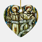 Paix sur Terre Anges Ornement de Noël (Dos)