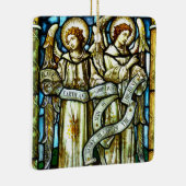 Paix sur Terre Anges Ornement de Noël (Droite)