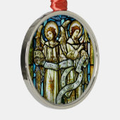 Paix sur Terre Anges Ornement de Noël (Droite)