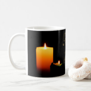 Paix sur Terre Bougies de Noël Mug