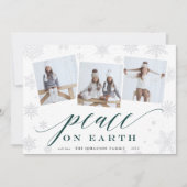 Paix sur Terre | Carte de collage photo de vacance (Devant)