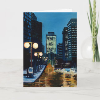 Paix sur terre - carte de Noël de Nashville