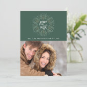 Paix sur Terre | Carte photo de vacances (Debout devant)