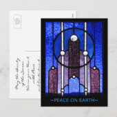 Paix sur terre - carte postale de vacances (Devant / Derrière)