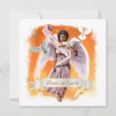 Paix sur Terre. Cartes de Noël Appartement Afro An (Devant)