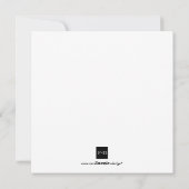 Paix sur terre Noël carte de voeux (Dos)